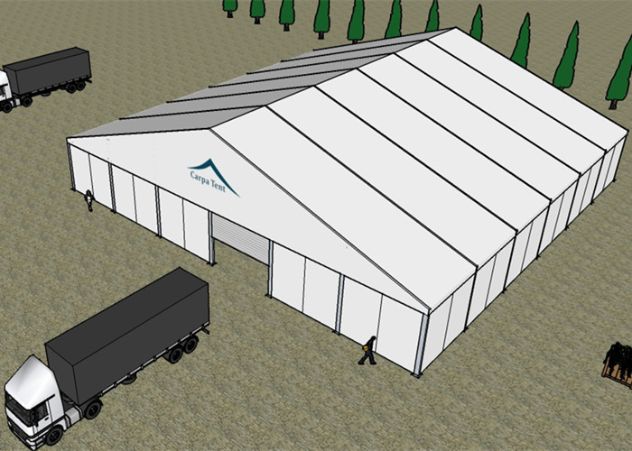 Stunning Permanent Aircraft Hangar Tents With 30x40m Self - Supporting