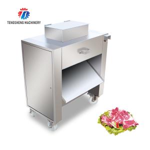 China 380V 2.2KW Fish and chicken bone-in dicing machine stainless steel cutting machine poultry cutting machine factory