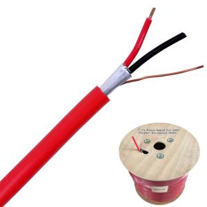 China Fire Alarm Cable 1.5mm 2 Core Shielded/Unshielded Red BS 6387 Standard for Industrial factory