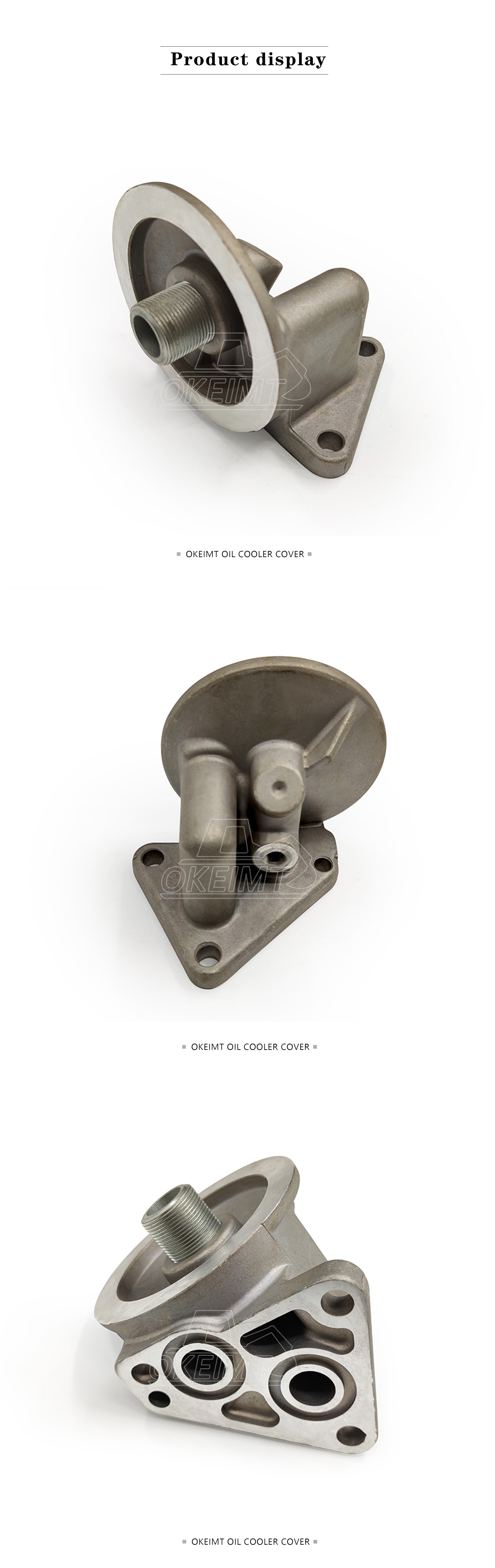 Factory Supply Discount Price Excavator Accessories Oil Grid Holder Oil Filter Head E200B 192-6