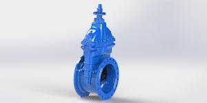 China High Flow Capacity Soft Sealing Water Gate Valve For Industrial Applications factory