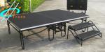 Steel Aluminum Stage Truss Durable Mobile Folding Stage For Roadshow