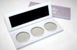 3 Pans Empty Blush Palette Diam 36MM Cmyk Colour Palette