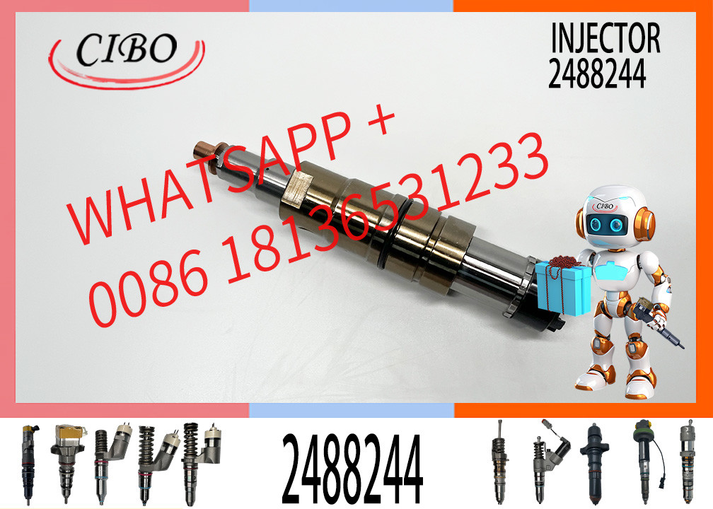 ZQYM Factory Fuel Injector Assembly CRDI 2488244 2086663 2264458 2419679 2031835 2057401 for Cummins Scania XPI Injector