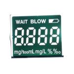 ISO TN LCD Display 64 Pin 6 Digit Transflective Dynamic Driving Method