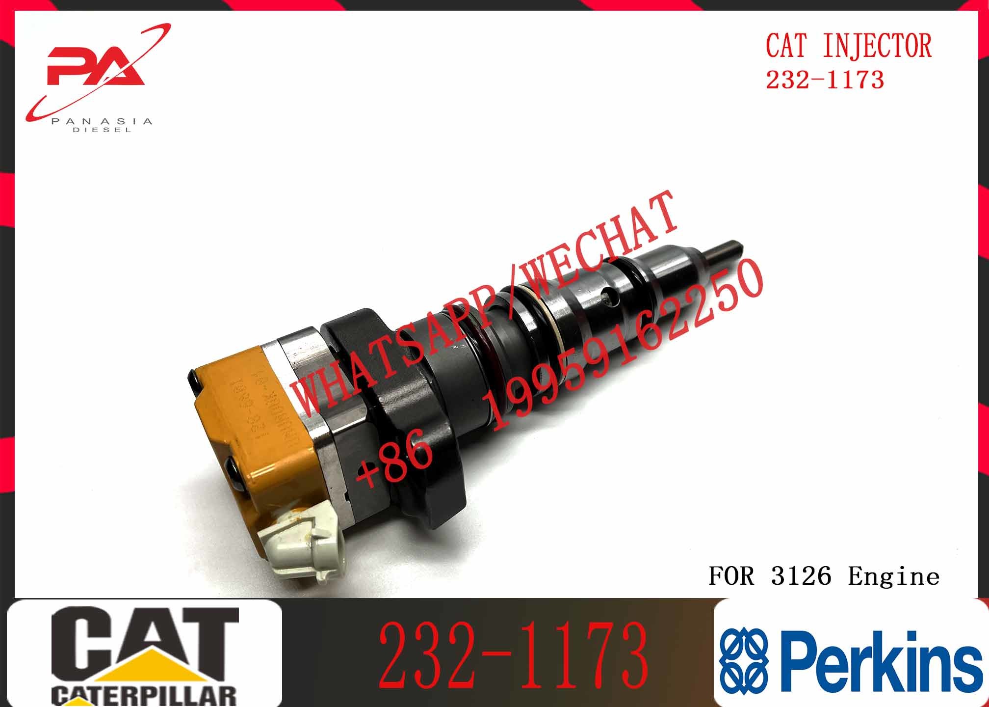 Fuel Injector 232-1173 188-1320 173-9379 4CR0197 198-4752 174-7526 232-1170 232-1171 174-7527 for CAT Engine