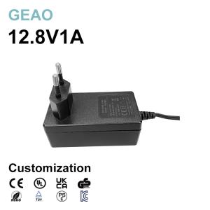 China 1A 12.8V 10W Wall Mount Power Adapters Terminal Block / DC Plug / DC Jack factory