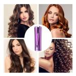 Anti Scalding Cordless Automatic Hair Curler , Portable USB Rechargeable Curling
