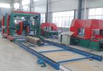 DS2000 Double Circular Sawmill 2000mm Electric Swing Blade Sawmill