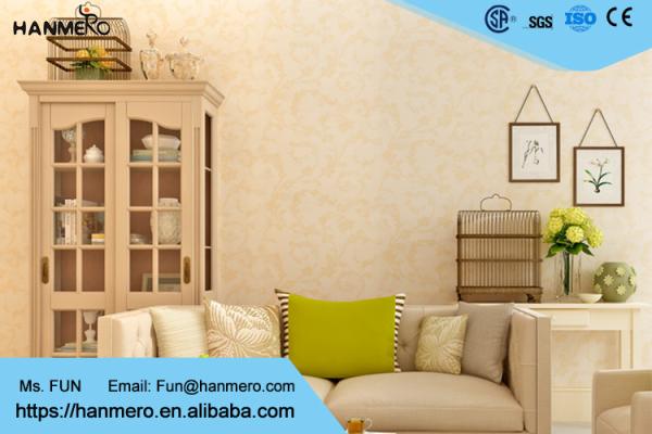 Contemporary Living Room Wallpaper Modern Removable Wet Embossing Wallpaper