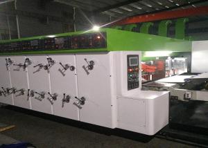 China Fully Automatic Lead Edge Feeder Flexo Die Cut Printing Machine 160pcs/min factory