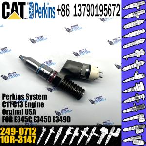 China Excavator parts CAT C11 C13 Engine Fuel Injector 10R-3147 249-0712 factory