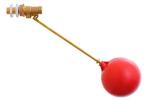 Normal Temperature 1/2inch Brass Float Valves For Water Tanks