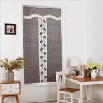 European style high-end grey Roman blinds bracket modern simple Customized