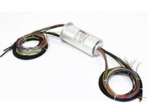 China 8 Core Shield Wire High Protection Industrial Slip Ring For Cable Reel factory