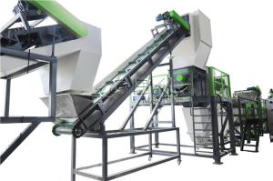 China PP PE Plastic Recycling Washing Line 2000kg/H factory