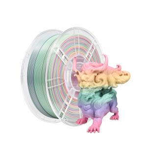 China 3D Printer Filament Color Matter Candy Rainbow 1kg PLA Filament factory