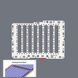 China Chemically-Etched Aluminum Sheets &amp; EMI/RFI shielding factory