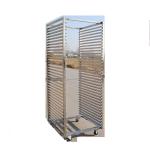 Multifunctional Stainless Steel Bakery Tray Rack Trolley For Hotel Bar Cleaning