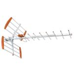 DVBT T2 High Gain Hdtv Digital Indoor Antenna , Uhf Hdtv Antenna 15dBi