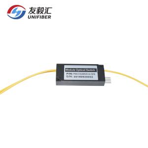 China 1x2 Non Latching 500mW Optical Fiber Switch 1310/1550nm factory