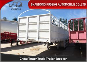 China 40 Feet 60 Tons Payload Side Wall Semi Trailer Steel T700 Trailer Frame factory