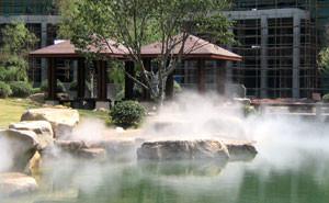 China Low Pressure Water Mist Fountain Dry Fog Nozzle Customized Size 380V factory