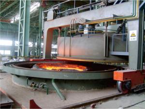 China 150T VOD Vacuum Degassing Furnace Heat Treatment Furnace factory