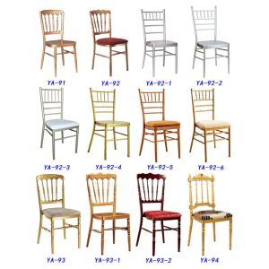 Aluminum Wedding Chairs customized by Factory (YA-92-6)