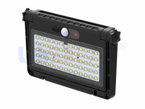 China 8W 1000Lm Solar Flood Lights Outdoor Pad Shape Design With Small Package factory