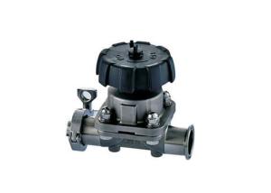 China 3A Forge Straight Clamp Diaphragm Valve SS304 / SS316L Hygienic Diaphragm Valve factory
