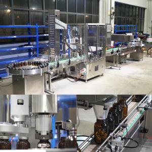 China SS316L Head Filling Capping Machine 4000W For Capsule factory
