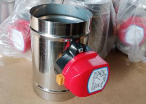 China Motorized Duct Zone Dampers Stainless Steel / Galvanized Sheet factory