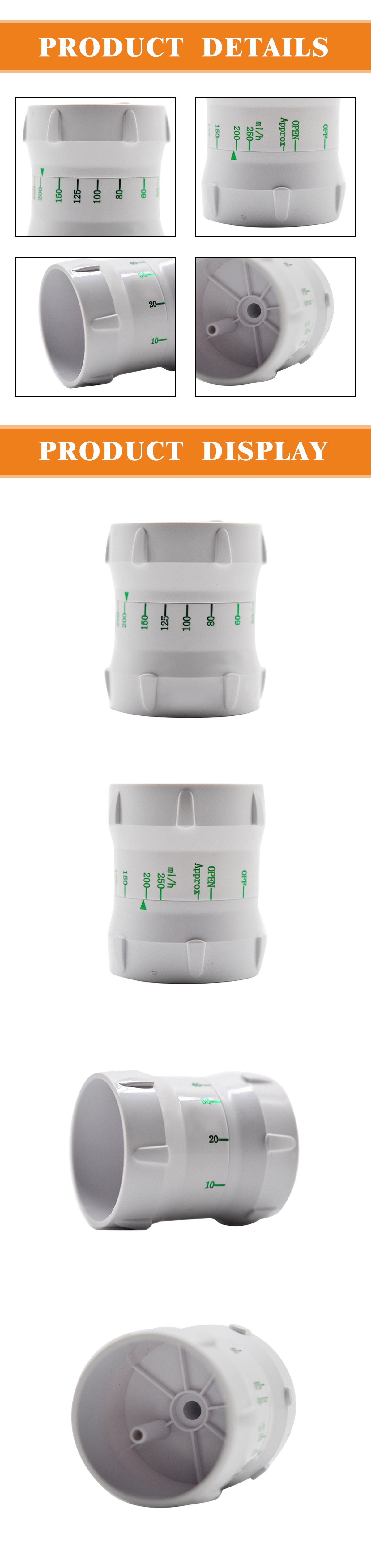 Hygienic Iv Fluid Flow Regulator Infusion Accessories Iv Fluid Regulator