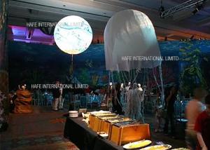 China Warm / Neutral White LED Balloon Luminaid Inflatable Light Advertising Logo Customized factory