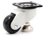 white 800kg Heavy Equipment Casters 76mm 3 Inch Heavy Duty Casters