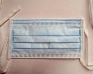China Antibacterial Breathable Disposable Tie On Surgical Masks factory
