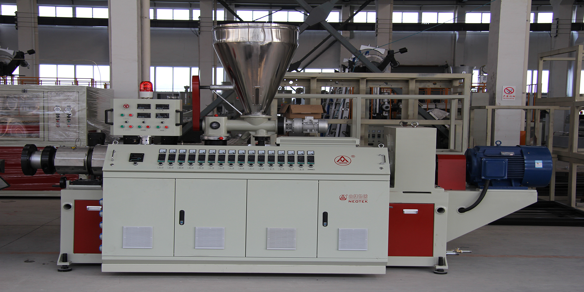 250kW Power PVC Free Foamed Board Extrusion Line for 25000x6000x4000 Specifications