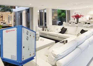 China Meeting 380V Trinity Geothermal Ground Source Heat Pump WIFI Control Heating 19KW Cooling 14KW factory
