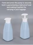 Pump Cap 330ml 11oz Round Shoulder Bottle for Body Lotion Hand Wash Cleanser