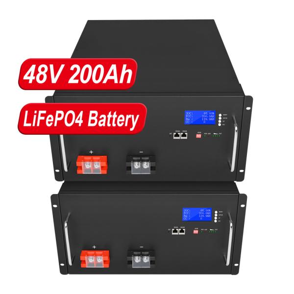RV Caravan Rechargeable Power Station 51.2V 48V 200Ah LiFePO4 Battery Lithium