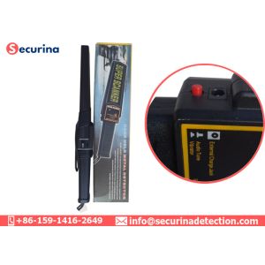 Light Weight Security Wand Metal Detectors Continuous Adjustment For Body
