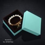 Custom Packaging Cardboard Jewelry Boxes For Necklaces Shoulder Type With Velvet