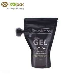 China Reusable Drink Food Liquid Pouch Packaging Stand Up Plastic Side Sealing 5mm factory