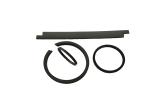 PTFE CNC Machining Plastic And Rubber Parts 18mm High Diaphaneity