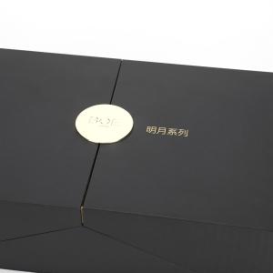 China Heavy Duty Kraft Rectangle Box Black durable for daily packing use factory