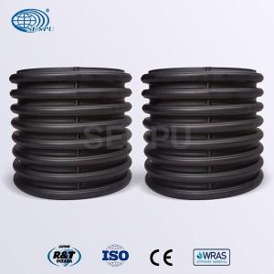 China Double Wall Corrugated High Density Polyethylene Pipe For Ventilation factory