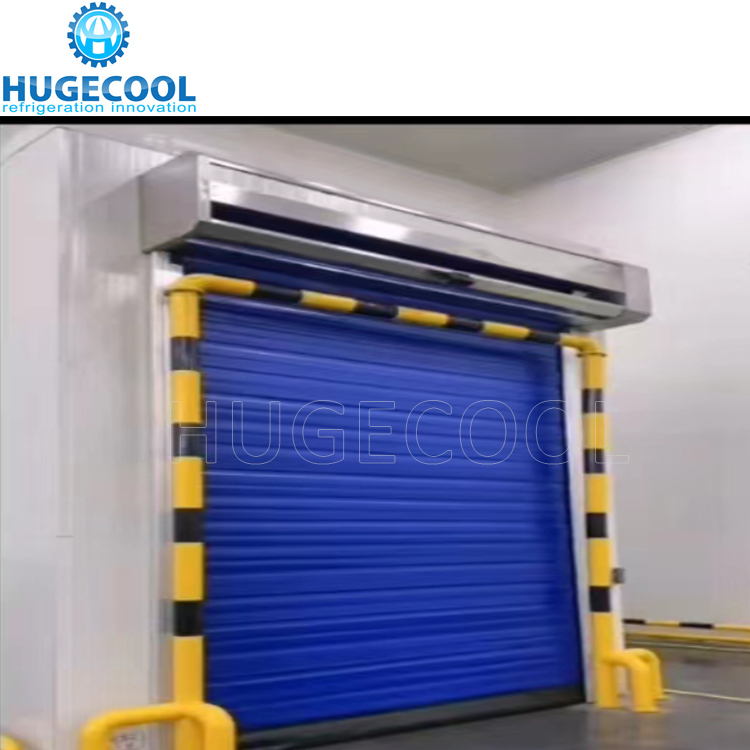 High Speed Rolling Door With Window For Factory And Warehouse Cold Room