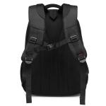 Men'S Lightweight Nylon Backpack Purse Bag Black Business Waterproof 0.98kg