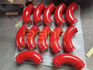 China High Toughness Concrete Pump Pipeline Custom Pumpcrete Parts factory